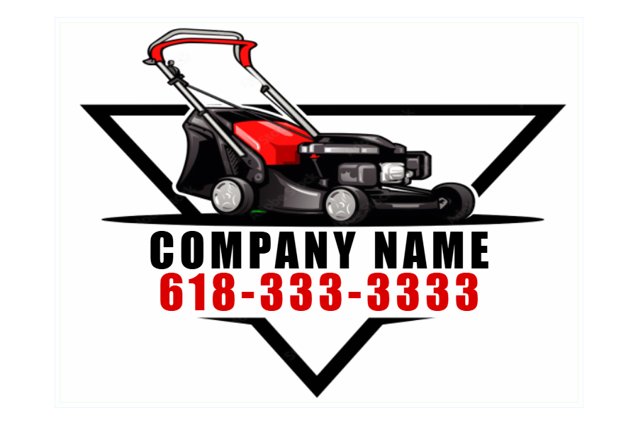 Lawncare Care Sign 4